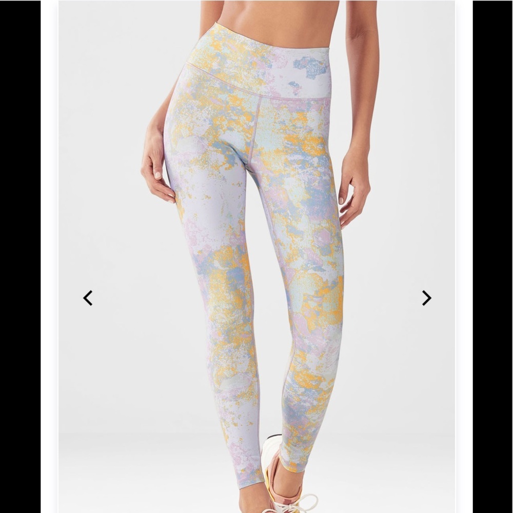 Fabletics High-Waisted Printed PowerHold® Legging